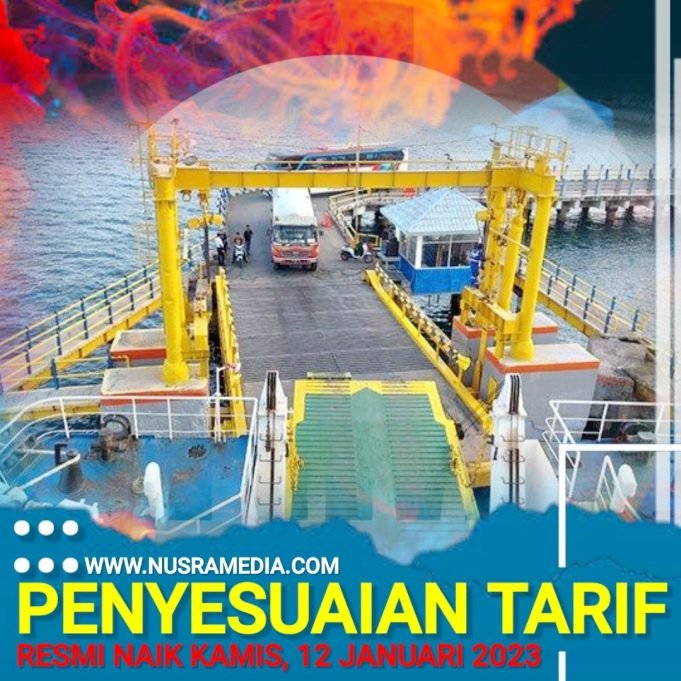 Resmi Naik Hari Ini, Berikut Tarif Penyebrangan Kayangan-Tano