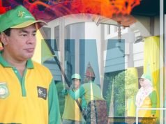 Ketua DPRD Sumbawa Semangati dan Support Pasukan Kirab Bendera Pataka