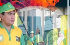 Ketua DPRD Sumbawa Semangati dan Support Pasukan Kirab Bendera Pataka