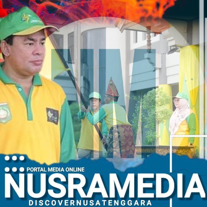 Ketua DPRD Sumbawa Semangati dan Support Pasukan Kirab Bendera Pataka