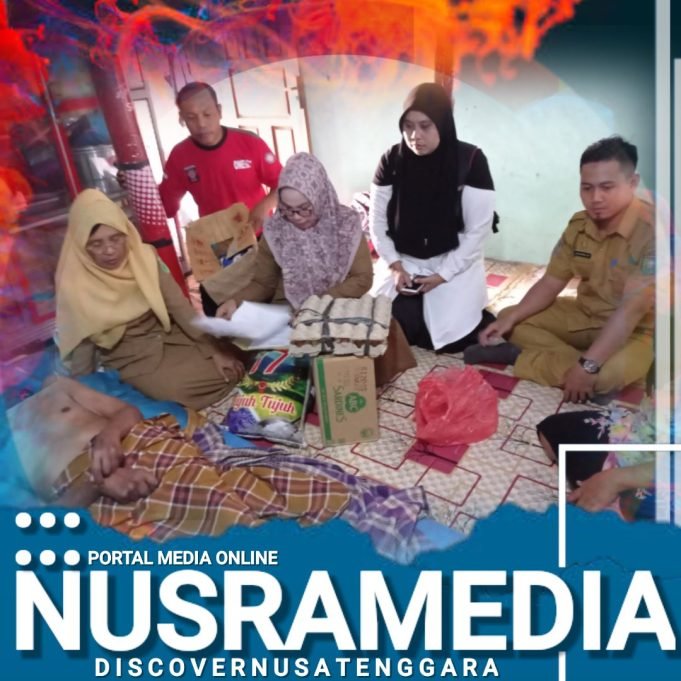 Dinsos Sumbawa Bantu Kakek Yang Lumpuh