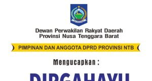 KELUARGA BESAR DPRD NTB : DIRGAHAYU KABUPATEN SUMBAWA KE-64