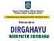 KELUARGA BESAR DPRD NTB : DIRGAHAYU KABUPATEN SUMBAWA KE-64