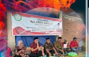 Abdul Rafiq Bantu Pembangunan Ponpes Ishanul Munawarah Empang