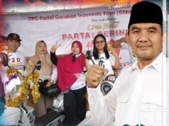 Ribuan Masyarakat Sumbawa Semarakkan Jalan Sehat Partai Gerindra