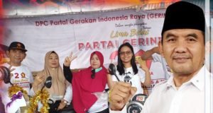 Ribuan Masyarakat Sumbawa Semarakkan Jalan Sehat Partai Gerindra