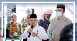 Dihadapan Wapres dan Menteri Ketenagakerjaan, Gubernur Sampaikan Program Pengiriman PMI Wajib Bersama Keluarga
