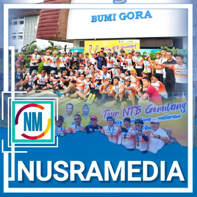 Tempuh Jarak 450 Kilometer, Peserta Rally Sepeda NTB Gemilang Disambut Meriah