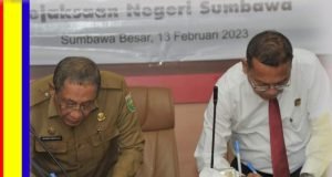 Bupati dan Kajari Sumbawa Teken Kerjasama