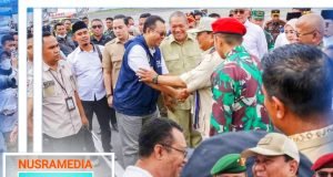 Tak Lelah Bang Zul Dampingi Prabowo Kunjungi Masyarakat dan Komando Teritorial di Lombok : “Terimakasih Pak Menhan”