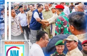 Tak Lelah Bang Zul Dampingi Prabowo Kunjungi Masyarakat dan Komando Teritorial di Lombok : “Terimakasih Pak Menhan”
