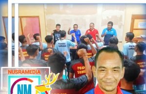 Berlaga di Porprov XI NTB, Ketua KONI Lepas Tim Sepak Bola Sumbawa : “Kekompakkan Itu Wajib”