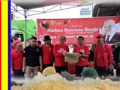 Ketua PDIP NTB Salurkan Bantuan Bagi Korban Banjir KSB