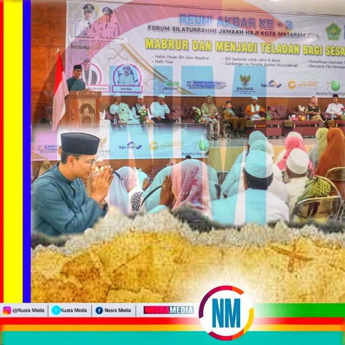 Forsihaj 2018 Kota Mataram Berikan Santunan 100 Anak Yatim dan Lansia Hingga Pemeriksaan Kesehatan Gratis