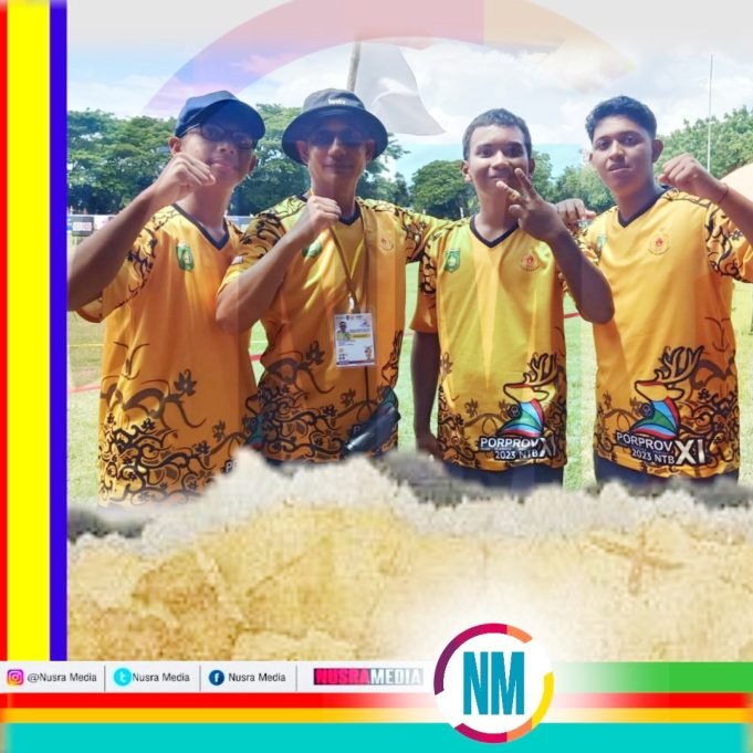 Cabor Panahan Sumbawa Raih Emas