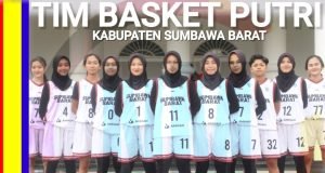 Porprov XI NTB 2023, Tim Basket Putri KSB Tekuk Lombok Tengah