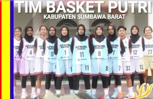Porprov XI NTB 2023, Tim Basket Putri KSB Tekuk Lombok Tengah
