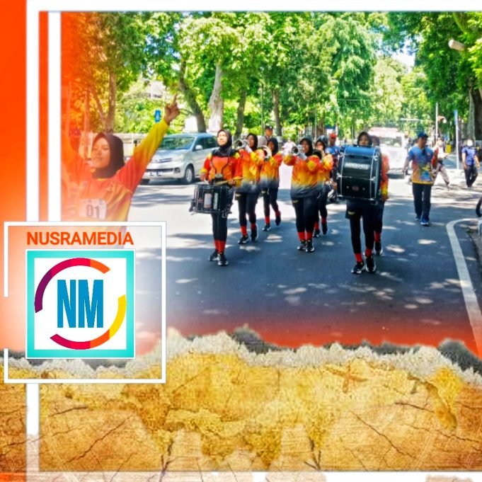 Pertama Kali Ikut Poprov, Drum Band Putri Lombok Utara Raih Perak