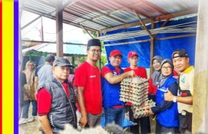 Rafiq Bantu Korban Banjir Empang