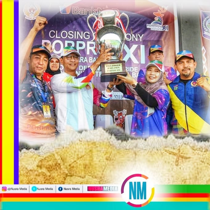Porprov XI NTB 2023 Resmi Ditutup