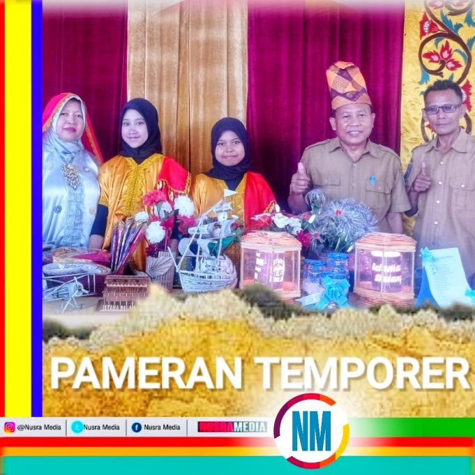Berbagai Karya Siswa SMPN 1 Unter Iwis Dipamerkan