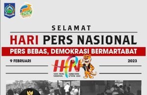 GUBERNUR DAN WAKIL GUBERNUR NTB : SELAMAT HARI PERS NASIONAL (HPN) 2023