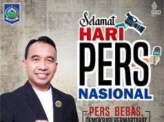 KELUARGA BESAR DISKOMINFOTIK NTB : SELAMAT HARI PERS NASIONAL (HPN) 2023