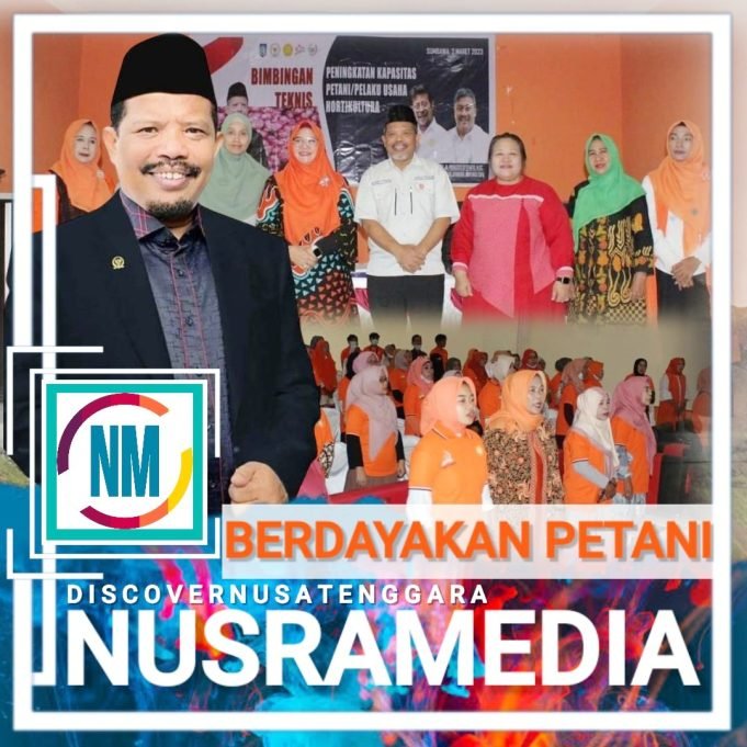 Johan Rosihan Bersama Wabup Novi Buka Bimtek di Sumbawa