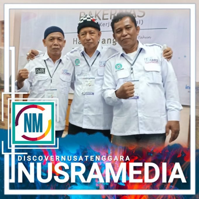 Jamhur Husain Dikukuhkan Jadi Ketua Forum Pemred SMSI NTB