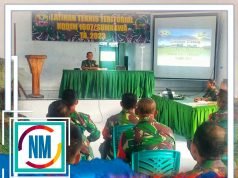 Tingkatkan Kemampuan Apter, Kodim 1607/Sumbawa Gelar LTT