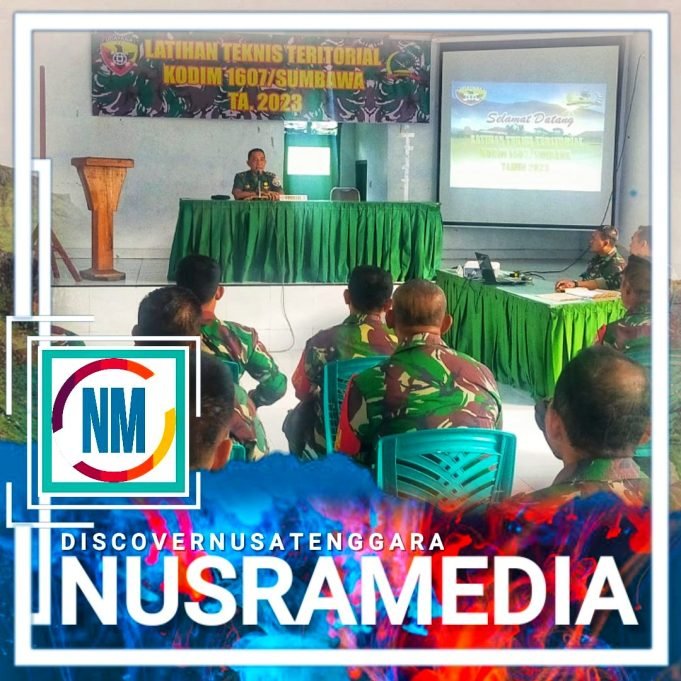 Tingkatkan Kemampuan Apter, Kodim 1607/Sumbawa Gelar LTT