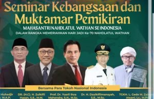 Seminar Kebangsaan Hari Jadi NW ke 70 Hadirkan Sejumlah Tokoh Nasional