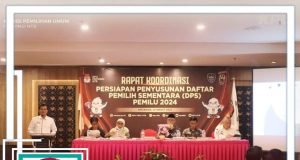 Rakor Penyusunan DPS, Ketua KPU NTB : Data Pemilih Harus Valid!
