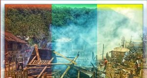 BPBD Sumbawa Salurkan Bantuan Bagi Korban Kebakaran di Desa Tepal