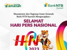 BANK NTB SYARIAH : SELAMAT HARI PERS NASIONAL 2023