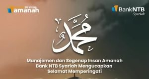 BANK NTB SYARIAH : SELAMAT MEMPERINGATI ISRA’ MI’RAJ