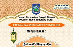 KELUARGA BESAR DPRD NTB : SELAMAT MENUNAIKAN IBADAH PUASA