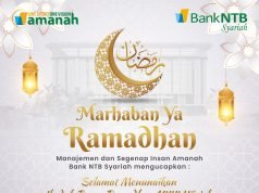 BANK NTB SYARIAH : SELAMAT MENUNAIKAN IBADAH PUASA 1444 HIJRIAH