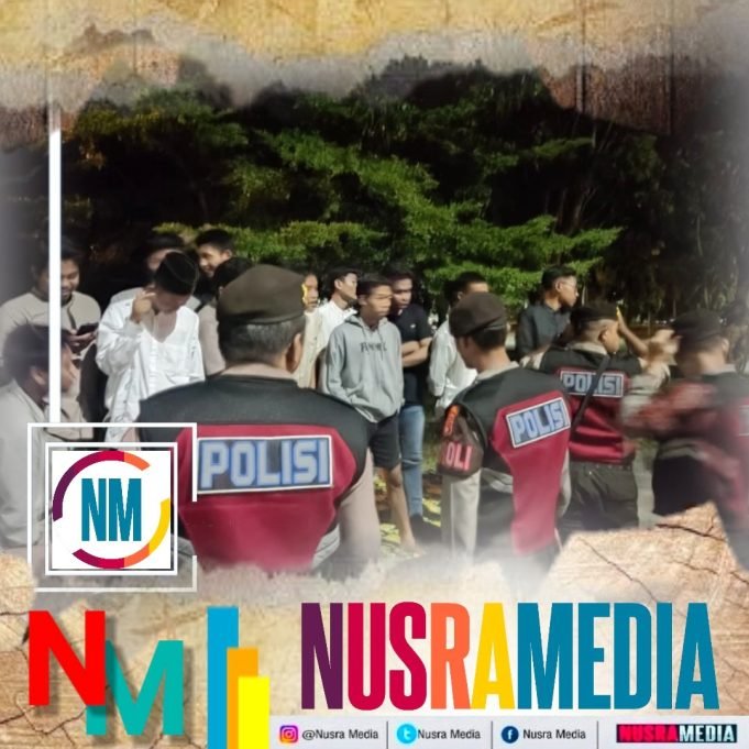 Polres KSB Lakukan Patroli Berikan Rasa Aman Warga Saat Tarawih