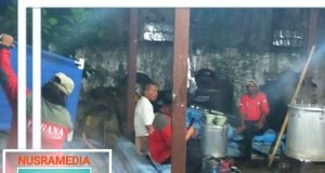 Pemkab Sumbawa Dirikan Tenda Pengungsi dan Dapur Umum
