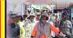 Wakil Bupati Sumbawa Tinjau Lokasi Dampak Pasca Banjir