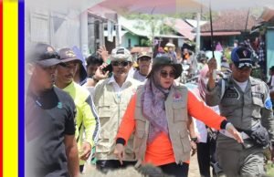 Wakil Bupati Sumbawa Tinjau Lokasi Dampak Pasca Banjir