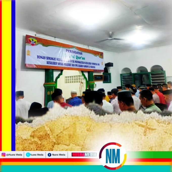 Semangat Nuzulul Qur’an, Dandim Sumbawa : “Ajang Tingkatkan Kesalehan Spiritual dan Sosial”