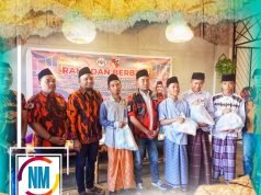 Sasar Anak Yatim, MPW PP NTB dan MPC PP Mataram Berbagi