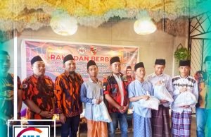 Sasar Anak Yatim, MPW PP NTB dan MPC PP Mataram Berbagi