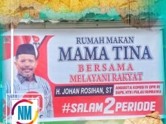 Ramai Gunakan Balihonya Untuk Warung, Johan Rosihan Apresiasi Semangat Masyarakat Pulau Sumbawa