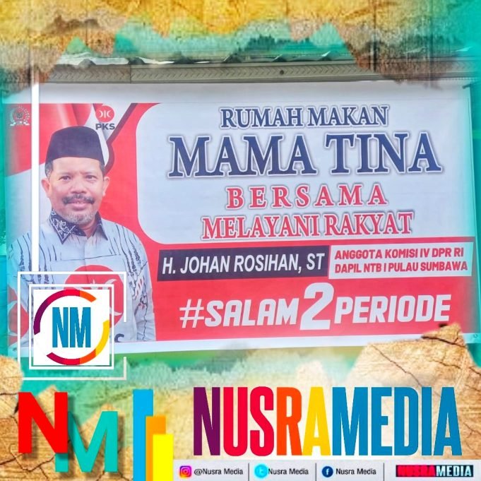 Ramai Gunakan Balihonya Untuk Warung, Johan Rosihan Apresiasi Semangat Masyarakat Pulau Sumbawa