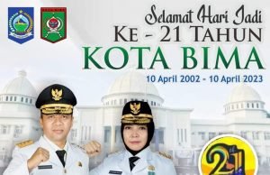 GUBERNUR DAN WAKIL GUBERNUR NTB : SELAMAT HARI JADI KOTA BIMA KE-21