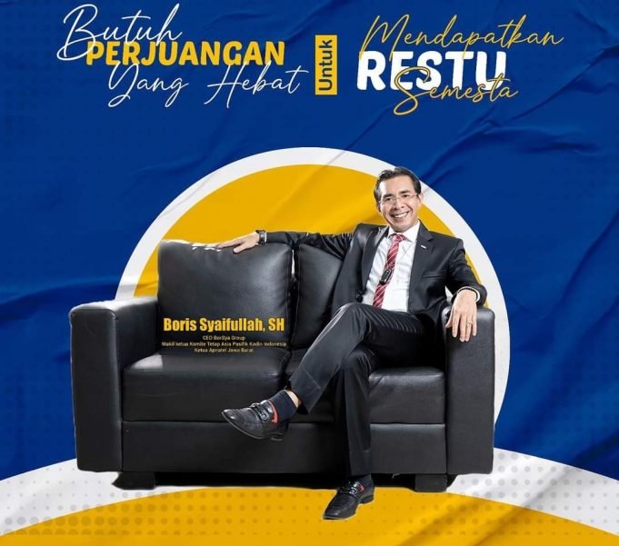 Tegaskan Tetap Nyaleg DPR RI, Boris Syaifullah : “Sesuai Komitmen Saya dari Awal”