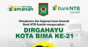 BANK NTB SYARIAH : DIRGAHAYU KOTA BIMA KE-21